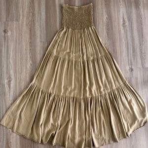 MK strapless maxi - perfect vacation dress!